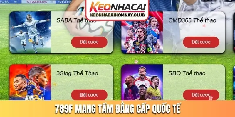 789F mang tầm đẳng cấp quốc tế